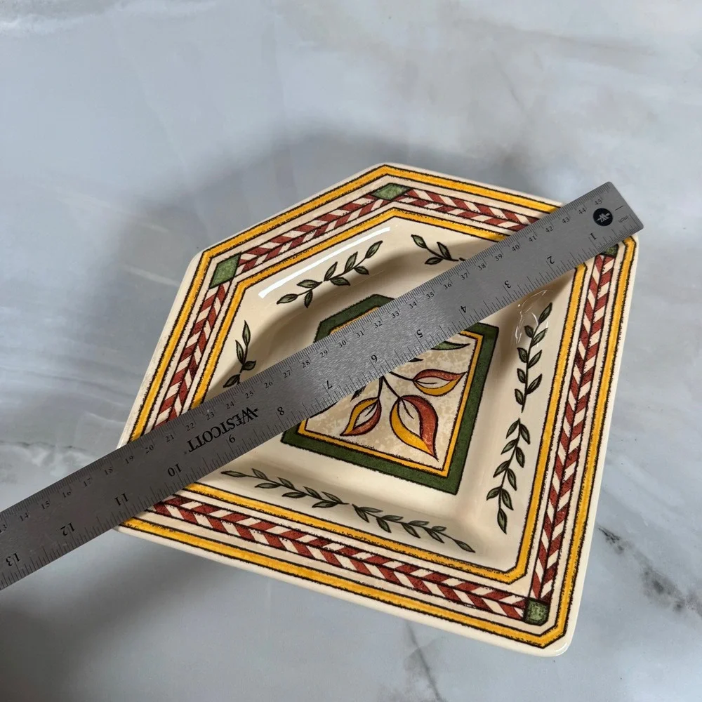 Williams-Sonoma Italian Tile Angled Bowl Replacement Made in Italy